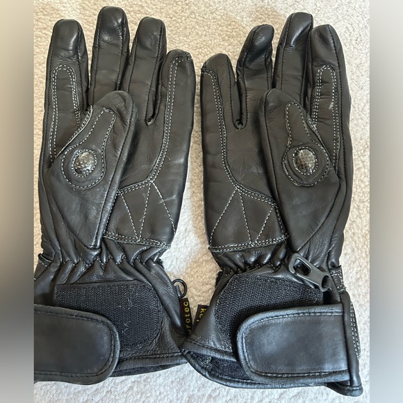 Schoeller “keprotec” leather Motorcycle gloves - Picture 2 of 2